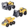 Dickie Stavební set Volvo 3 ks, 16 cm