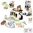 Smoby Veterinární výbava s pandou a přepravním boxem 2v1