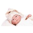 Guca 931 New Born holčička - realistická panenka miminko s celovinylovým tělem - 25 cm