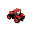 Teddies Traktor Zetor RC s vlekem plast 42cm