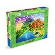 Ravensburger Minecraft: Svět Minecraftu Puzzle 1500 dílků