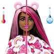 Mattel Barbie CUTIE REVEAL BARBIE A STAROSTLIVÍ MEDVÍDCI - RŮŽOVÁ