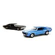 Jada Rychle a zběsile Twin Pack Chevrolet Camaro 1969 a Dodge Charge Wide Body 1968, 1:32
