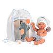 Llorens M26-313 Obleček pro panenku miminko NEW BORN velikosti 26 cm s doplňky