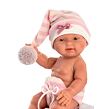 Llorens M26-314 Obleček pro panenku miminko NEW BORN velikosti 26 cm s doplňky