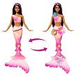 Mattel Barbie Kouzelná květinová mořská víla - tmavovláska