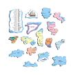 Dino Svět Politická mapa EDU Puzzle 107 dílků