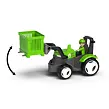 Efko Igráček ECO MultiGO Zelený traktor s vidlemi, paleta, koš, Igráček