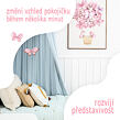 Sipo Nástěnné samolepky do dětského pokoje, Pink Butterflies