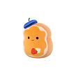 SQUISHMALLOWS Francouzský toast s baretem - Ennui, 30 cm