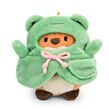 NICI MyMochi Liška Geeks 8cm v kostýmu žabky a videohrou plyš