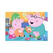 Dino Peppa Pig: Domov Puzzle 24+48 dílků