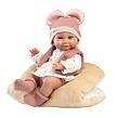 Llorens M738-16 Obleček pro panenku miminko NEW BORN velikosti 40-42 cm s doplňky