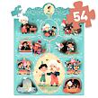 DJECO Story puzzle Pinocchio 54 dílků