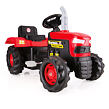 DOLU Velký šlapací traktor červený