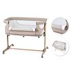 MoMi Postýlka SMART BED 4v1 béžová