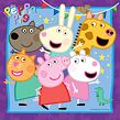 Ravensburger Prasátko Peppa Puzzle 3x49 dílků