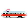 Rappa Kovová česká retro tramvaj, 16 cm