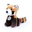 Plyšová panda červená sedící 18 cm ECO-FRIENDLY