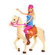 Mattel Barbie Panenka s koněm