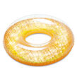 Mac Toys Nafukovací kruh donut třpytka 79 cm, žlutý
