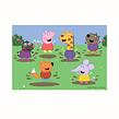 Dino Peppa Pig a kamarádi 2x48 dílků Puzzle