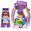 Mattel Barbie Extra Mini panenka s levandulovými vlasy