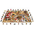 Wooden City Dřevěné puzzle XL,1010 dílků, Santa v práci