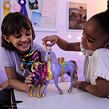 Spin Master Unicorn Academy Světelný jednorožec Wildstar s panenkou Sophia 24cm