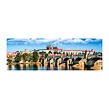 Dino Hradčany v noci 1000 dílků panorama Puzzle