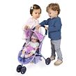 DeCuevas 90276 Sportovní kočárek pro panenky tříkolový Magic Bubble 2024 - 55 cm