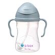 b.box Hrneček s brčkem 240 ml - modrý