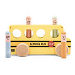 New Classic Toys Pop-up Školní autobus, vyskakovací kolíčky