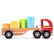 New Classic Toys Dřevěný třídící a stohovací kamion