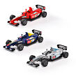 Dickie Formule 14cm, natahování na šňůrku, 3 druhy