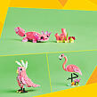 LEGO® Creator 3 v 1 31170 Divoká zvířata: Růžový plameňák