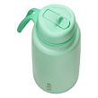 b.box Nerezová termolahev s brčkem 1l - spearmint