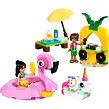 LEGO® Friends 42658 Zábava u bazénu s jednorožcem a plameňákem