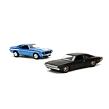 Jada Rychle a zběsile Twin Pack Chevrolet Camaro 1969 a Dodge Charge Wide Body 1968, 1:32