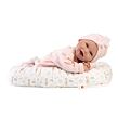Llorens 74122 NEW BORN realistická panenka miminko se zvuky a měkkým látkovým tělem 42 cm