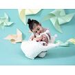 Llorens 73814 NEW BORN holčička, realistická panenka miminko s celovinylovým tělem 40 cm