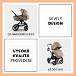 Hauck Kombinovaný kočárek Comfort N Care Air 2v1 mocha