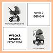 Hauck Kombinovaný kočárek Comfort N Care Air 2v1 dark grey