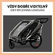 Hauck Pláštěnka na cyklovozík Bike N Walk Duo
