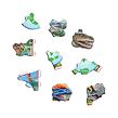 Dino Svět v proměnách EDU Puzzle 100 dílků