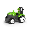 Efko Igráček ECO MultiGO Zelený traktor s vidlemi, paleta, koš, Igráček