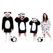 Cozy Noxxiez CH367 Panda - hřejivá televizní mikinová deka s kapucí pro teenagery a dospělé