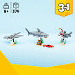 LEGO® Creator 31381 Divoký žralok a truhla s pokladem