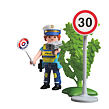 Playmobil Policajt s radarem