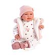 Llorens M844-40 Obleček pro panenku miminko NEW BORN velikosti 43-45 cm